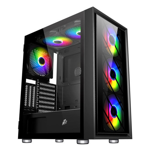 AR7-G Siyah 750W 80+ Silver ATX 3,1 Argb 4X12 cm Fan Temperli Cam USB 3,0 ATX Kasa