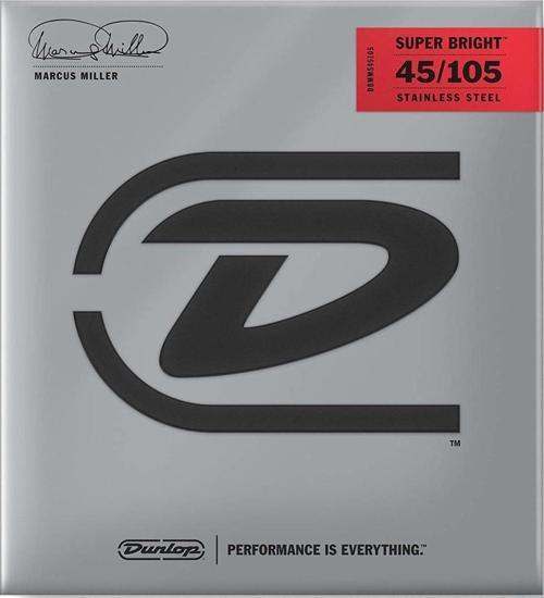 DBMMS45105 Marcus Miller Super Bright Bas Gitar Teli (45-105)
