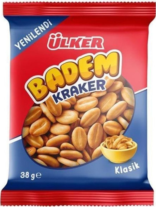 Badem Kraker 38 Gr. (6'lı)