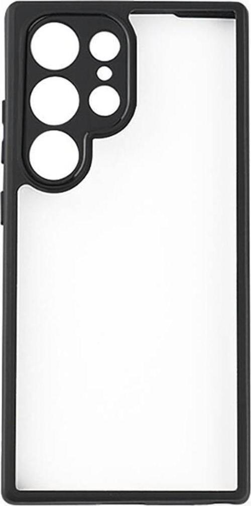Galaxy S24 Ultra Kılıf Kamera Korumalı Şeffaf Arka Yüzey Zore New Roll Kapak