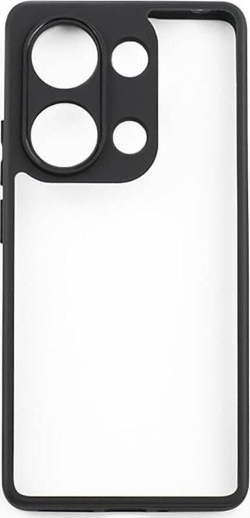 Xiaomi Redmi Note 13 Pro 4G Kılıf Kamera Korumalı Şeffaf Arka Yüzey Zore New Roll Kapak
