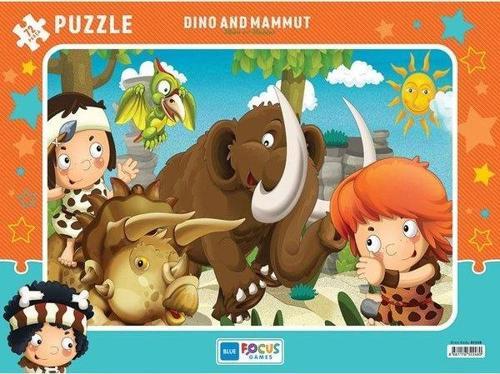 Dino ve Mamut 72 Parça Puzzle BF248
