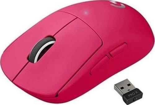 G PRO X SUPERLIGHT Ultra Hafif HERO 25600 DPI 400 IPS LIGHTSPEED Kablosuz Oyuncu Mouse - Pembe