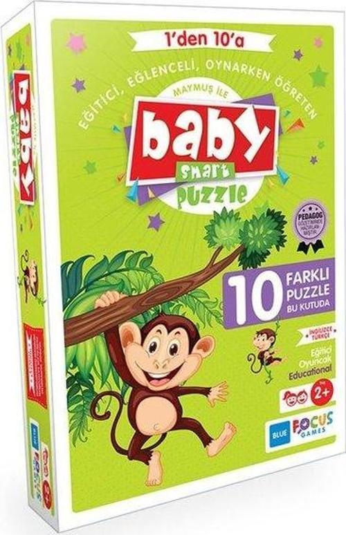 Maymuş İle Baby Smart Puzzle BF073