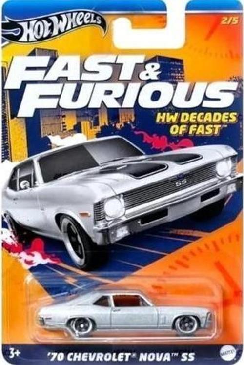 Fast & Furious '70 Chevrolet Nova SS HNR88 -HRW42