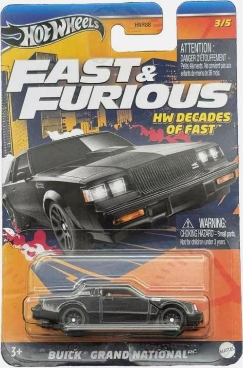 Fast And Furıous Buıck Grand Natıonal HNR88 -HRW43