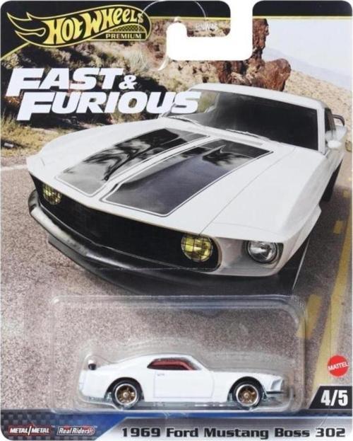 Fast-Furious Premium Araba 1969 Ford Mustang Boss 302 HNW46-HYP71