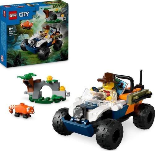 City Orman Kaşifi ATV'li Kırmızı Panda Görevi 60424 Lisanslı Ürün