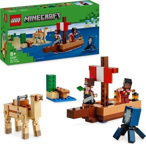 Minecraft Korsan Gemisi Yolculuğu 21259 Lisanslı Ürün