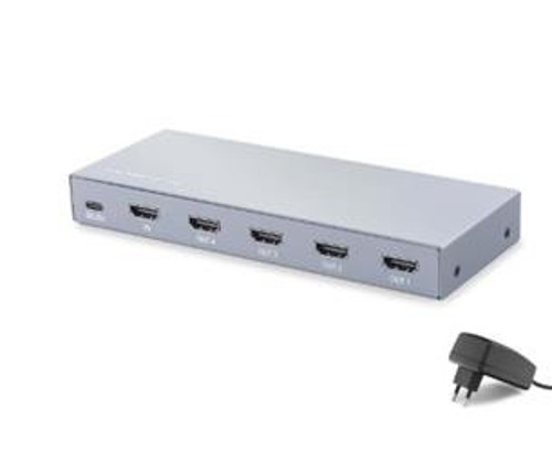 HDX1432 HDMI Splitter EDID 8K 60 Hz 1 Giriş 4 Çıkış Gri
