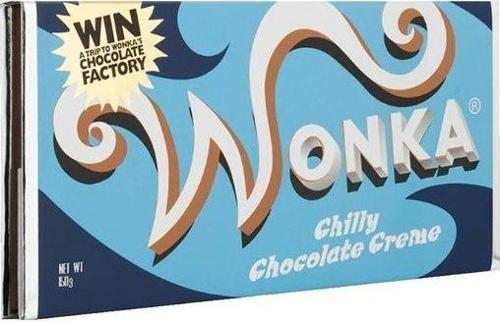Willy Wonka Çikolata Defter Mavi