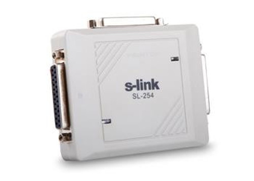 SL-254 2 Port Otomatik Switch (Giriş 2 Adet Dişi DB25 Paralel Port)(Çıkış DB25 Paralel)