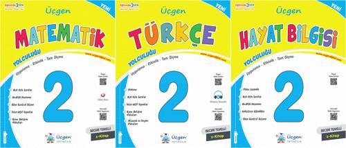 Üçgen 2025 2. Sınıf Beceri Temelli Türkçe + Matematik + Hayat Bilgisi Yolculuğu Seti 3 Kitap