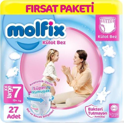 Külot Bebek Bezi 7 Beden Fırsat Paketi 27 Adet
