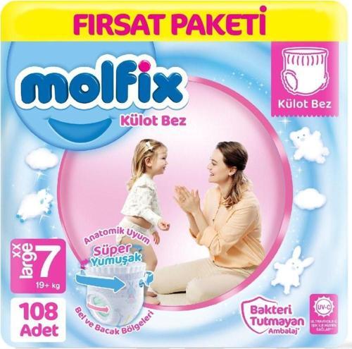Külot Bebek Bezi 7 Beden Fırsat Paketi 27*4 108 Adet