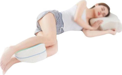V Model Diz Arası Ortopedik Yastık Bacak Arası Yastık Visco Yastık