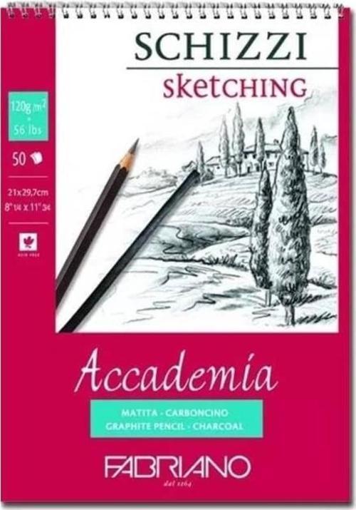 Accademia Doğal Grenli Eskiz Defteri 120 gr 50 yp A4