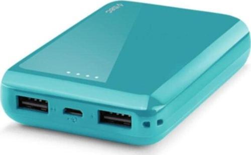 2Bb174T Recharger S 10.000Mah Taşınabilir Şarj Aleti Powerbank Turkuaz