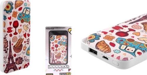 10.000 Mah Powerbank Eyfel Kulesi Temalı, Taşınabilir Güç Bankası