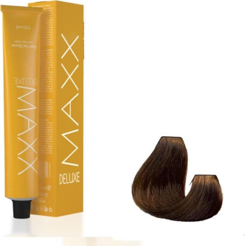 Deluxe Tüp Boya 8.1 Küllü Açık Kumral 60 Ml X 2 Adet + Sıvı Oksidan 2 Adet