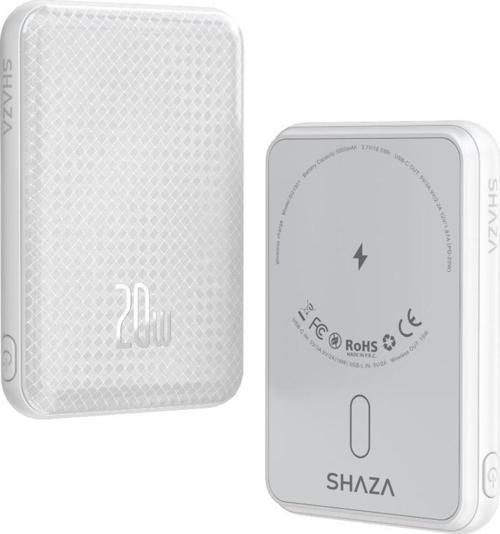 5000 Mah 20W Megsafe Hızlı Şarj Powerbank Beyaz