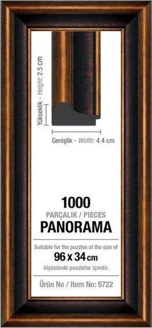 1000'lik Panorama Kahverengi Çerçeve 5722