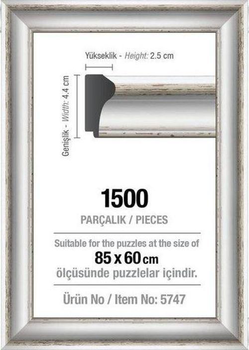 1500'lük Beyaz Çerçeve 5747