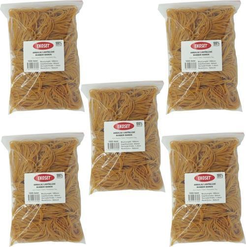 100mm Kauçuk Paket Ambalaj Lastiği 5.000 Adet