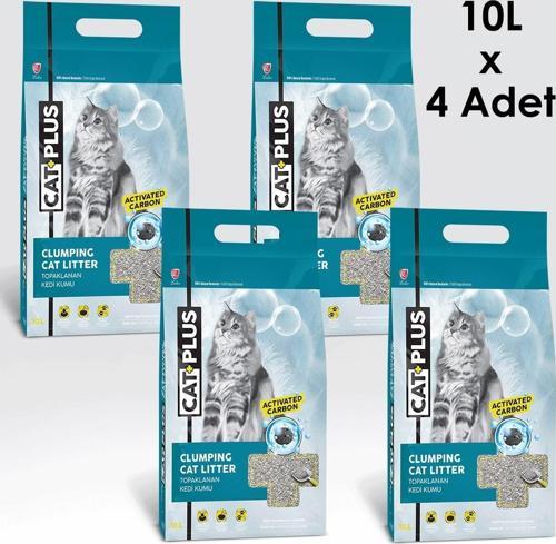 Aktif Karbon Kedi Kumu 10 Lt x 4 Adet