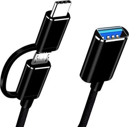 Usb 3.0 Type C ve Micro Usb Otg Adaptör