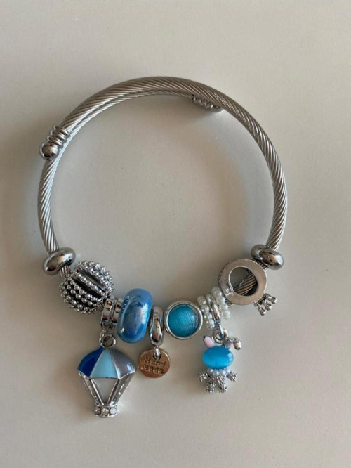 May Accessory Zeplin Charmlı Tarzı Bileklik