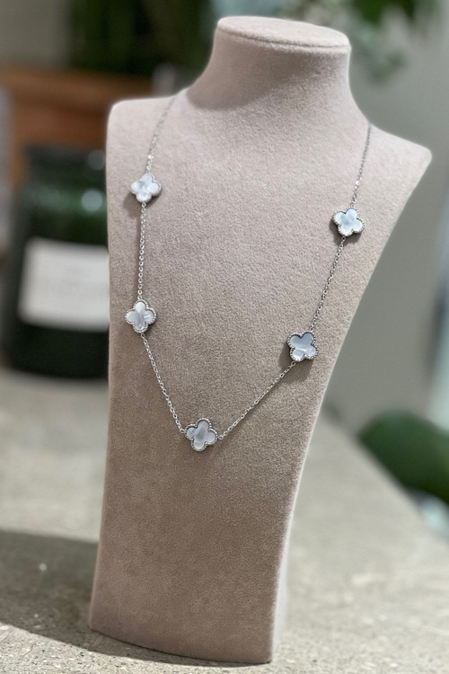 Van Cleef Lucky 5 316L Çelik Kolye