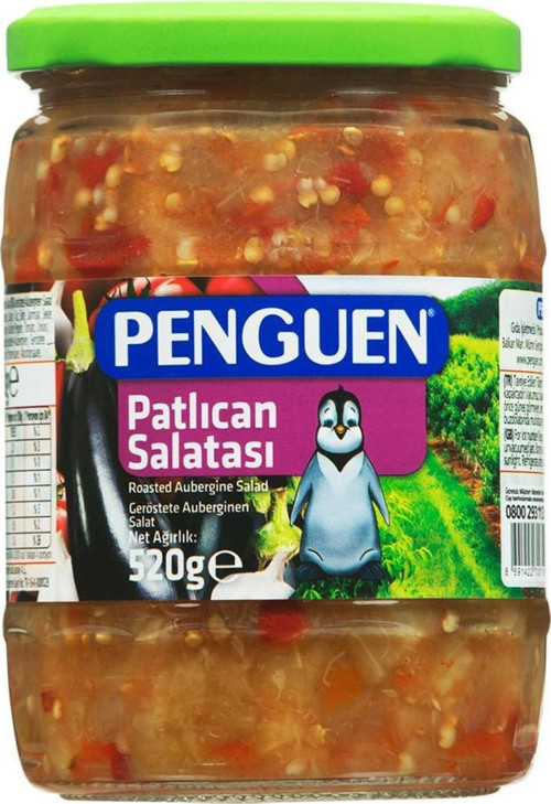 Közlenmiş Patlıcan Salatası 520 Gr.