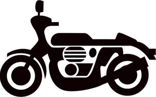 MOTOSİKLET FOLYO STİCKER 40cm Uzunluk