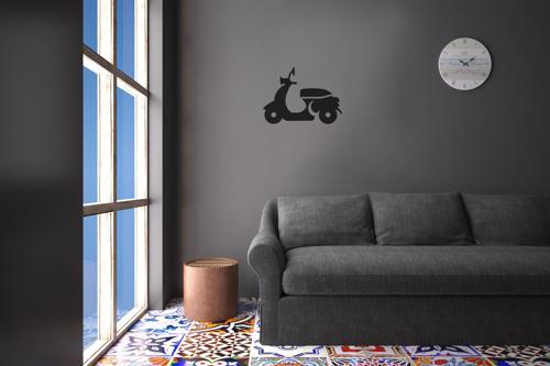 MOTOSİKLET FOLYO STİCKER 40cm Uzunluk