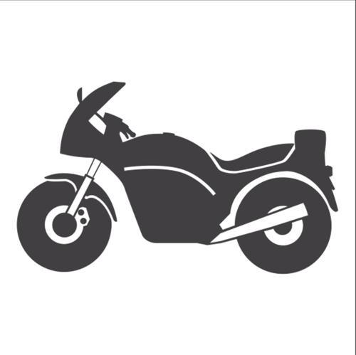 MOTOSİKLET FOLYO STİCKER 70cm Uzunluk