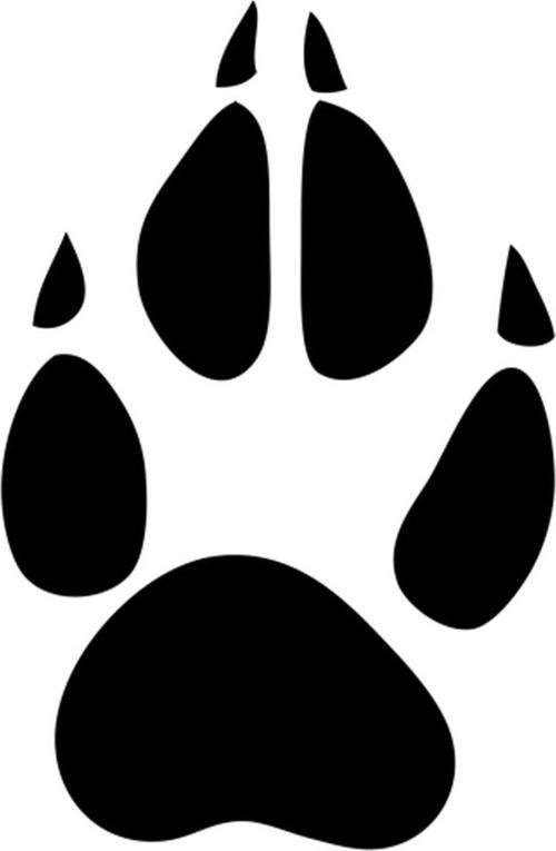 PATİ İZİ FOLYO STİCKER 130cm Uzunluk