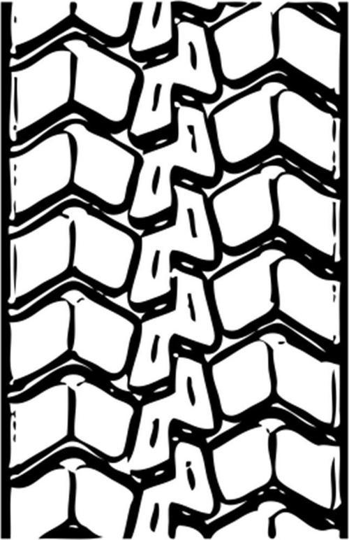 OTO LASTİK İZİ FOLYO STİCKER 20cm uzunluk