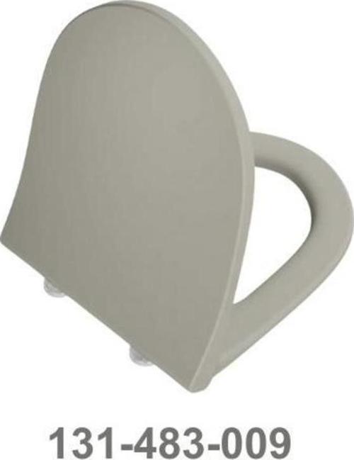 Integra Slim Etekli Soft Klozet Kapağı DP MatSiyah 131-483-009 yavaş kapanır
