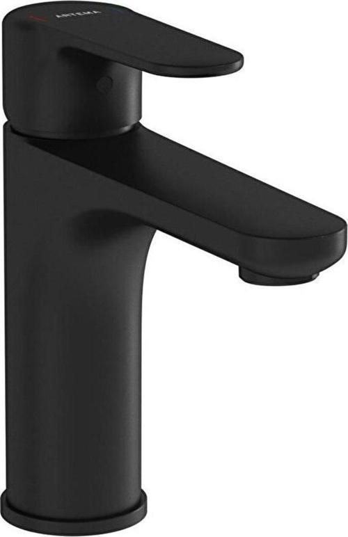 Root Round Lavabo Bataryası L  Mat Siyah A4270636 Large