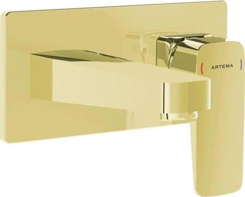 Root Square Ankastre Lav Bat. (Sıva Üstü) S.Altın A4273874 Soft Altın