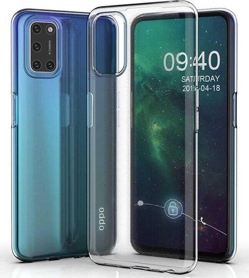 Oppo A52 Kılıf Zore Süper Silikon Kapak