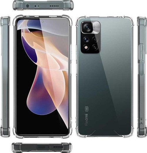 Xiaomi Redmi Note 11 Pro Plus 5G Kılıf Zore Nitro Anti Shock Silikon