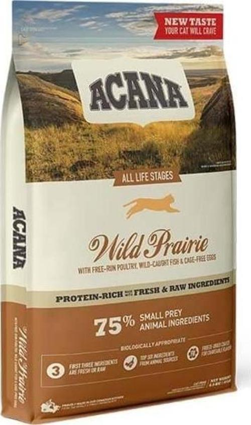 Wild Prairie Tahılsız Tavuklu ve Balıklı Kedi Maması 1800 G