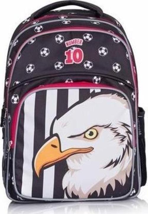 Siyah Beyaz Kartal Okul Çantası Sntılk22-01e