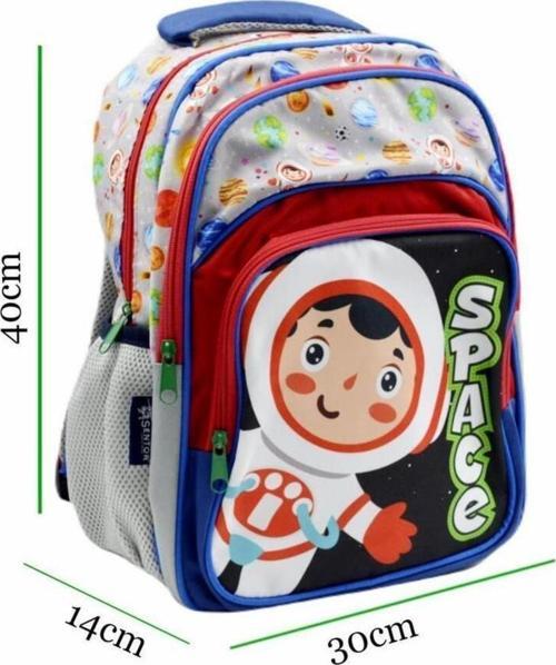 Space Kırmızı Okul Çantası Snılk22-05e