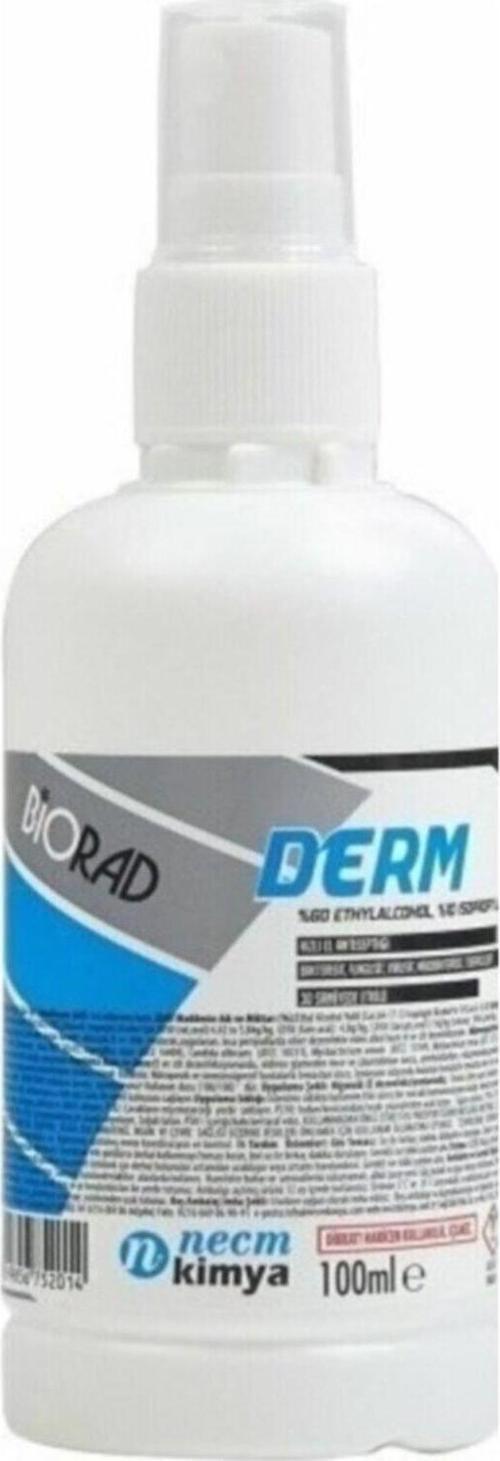 Derm El Ve Cilt Dezenfektanı Sprey 100 Ml 3 Adet