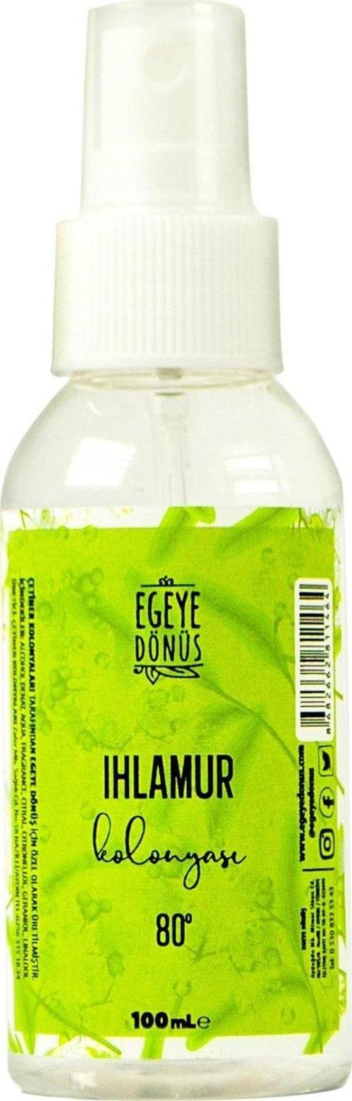 Çanta Cep Boy Ihlamur Kolonyası Sprey - 100 Ml. (80 DERECE) - (PARFÜMLÜ)