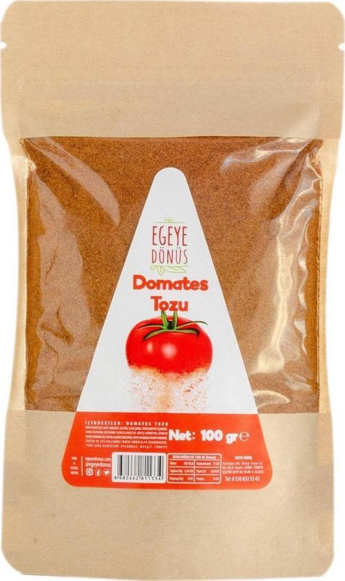 Glutensiz Domates Tozu - 100 Gr. Yüksek Aroma - Renk Verici Katkı Koruyucu Içermez