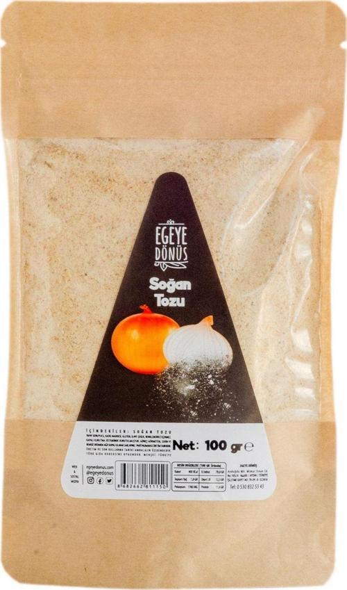 Glutensiz Soğan Tozu - 100 gr. (yüksek Aroma - Öğütülmüş Soğan - Katkı Koruyucu Içermez)